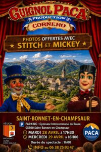 Spectacle Marionnette Guignol PACA SpectacleMarionnetteGuignolduPACA Saint Bonnet en Champsaur 200x300 - Spectacle Marionnette Guignol PACA